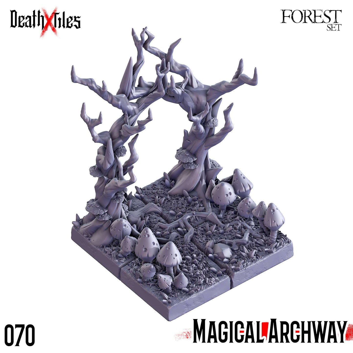 Death X Tiles - Forest Tile Set