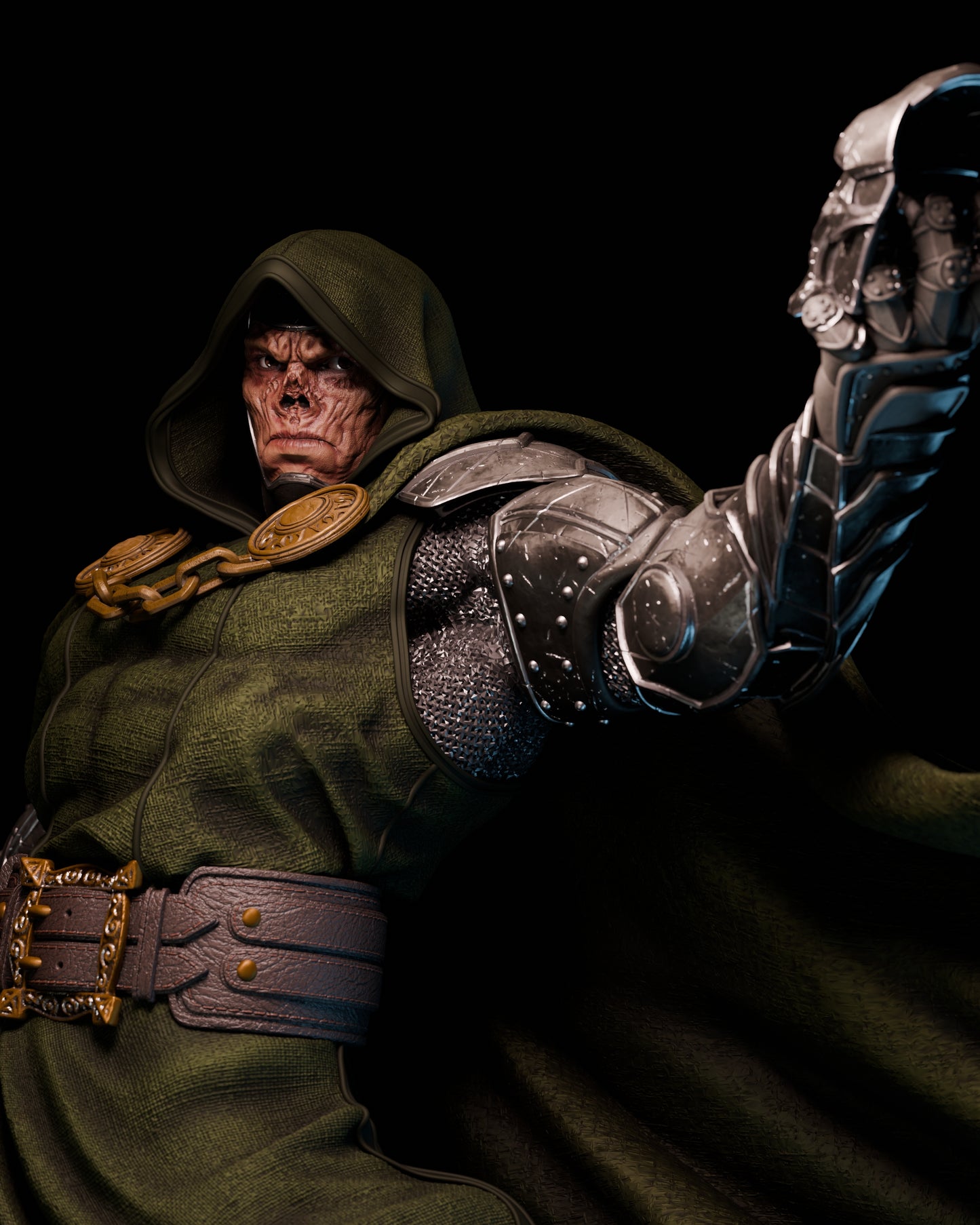 Dr. Doom - Marvel Comics - 1:6 Scale Figure & Bust
