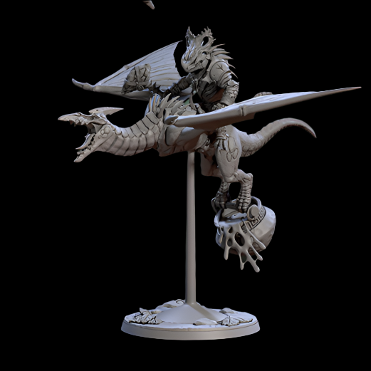 Pterowyvern Riders - Flying Cavalry Miniatures