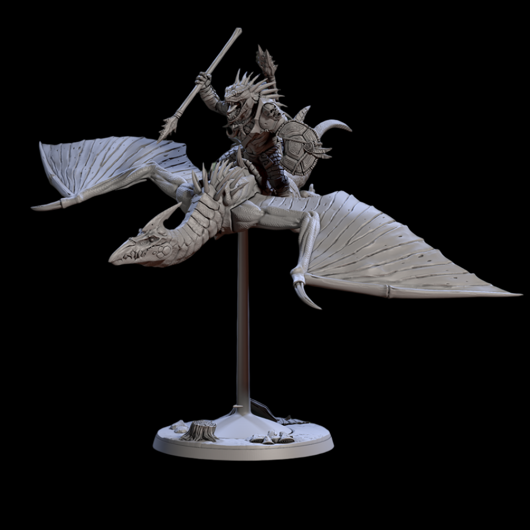 Pterowyvern Riders - Flying Cavalry Miniatures