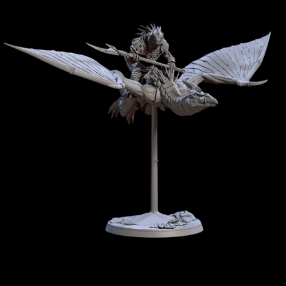 Pterowyvern Riders - Flying Cavalry Miniatures