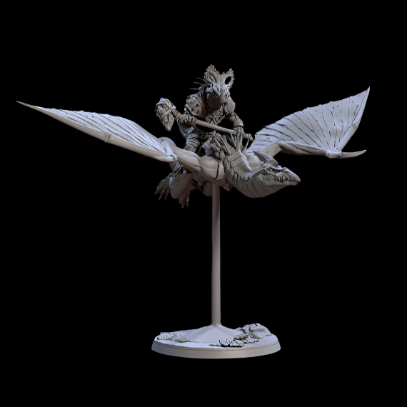 Pterowyvern Riders - Flying Cavalry Miniatures