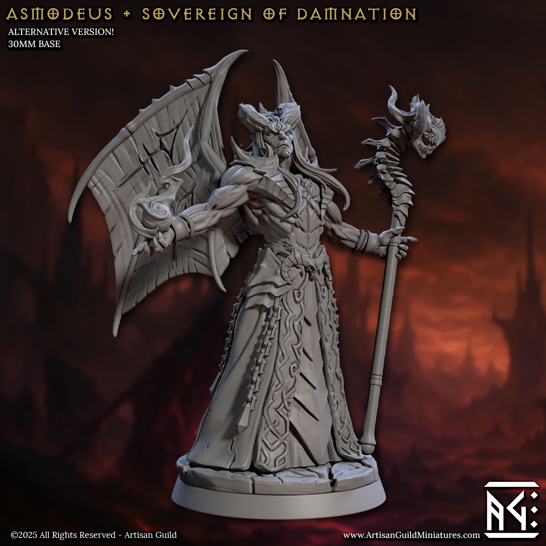 Asmodeus, Sovereign of Damnation Miniature