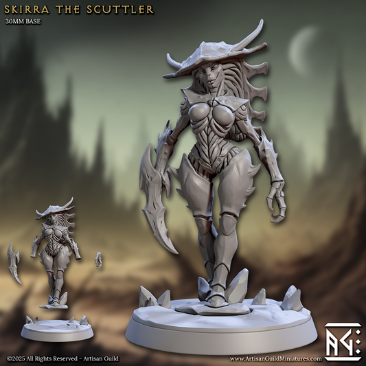 Skirra the Scuttler – Zeek Pinup Monster Miniature