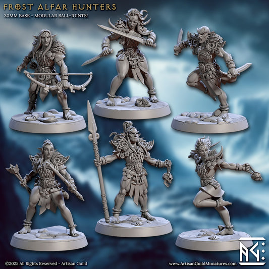 Frost Alfar Hunter Miniatures
