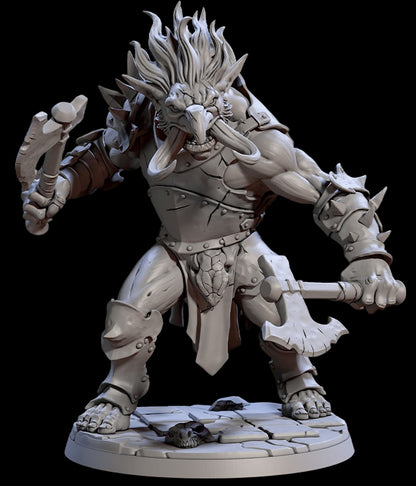 Ironkeep War-Trolls - Armored Troll Warriors - Fantasy Miniatures