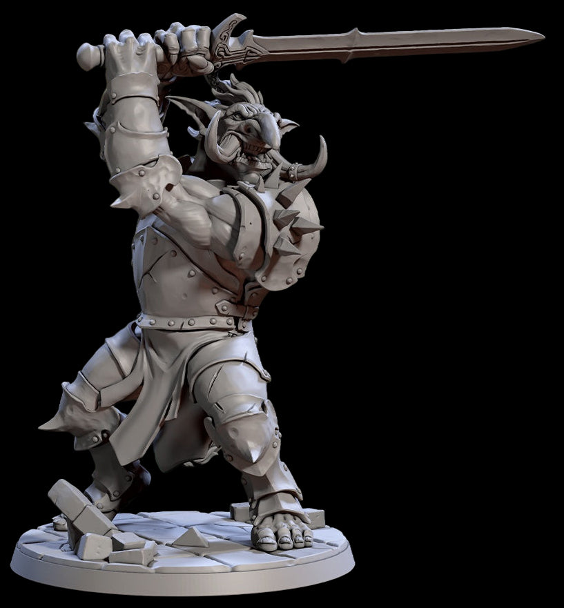 Ironkeep War-Trolls - Armored Troll Warriors - Fantasy Miniatures