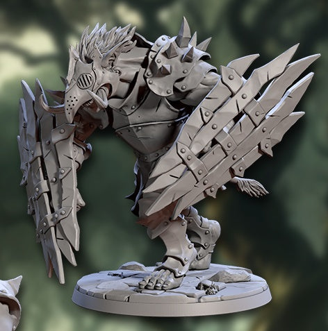 Ironkeep War-Trolls - Armored Troll Warriors - Fantasy Miniatures