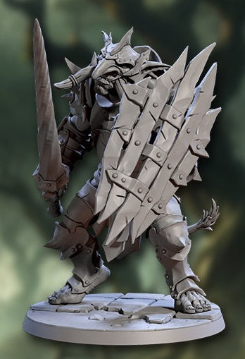 Ironkeep War-Trolls - Armored Troll Warriors - Fantasy Miniatures