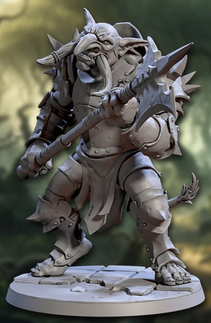 Ironkeep War-Trolls - Armored Troll Warriors - Fantasy Miniatures