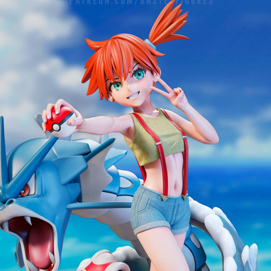 Misty - Pocket Monsters - 1:8 Scale Figure & Bust