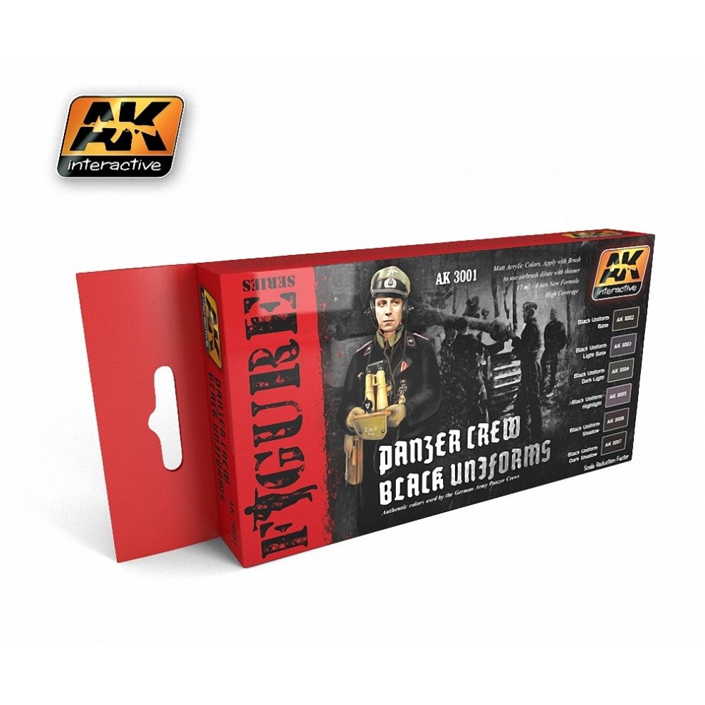 AK Interactive: Panzer Crew Black Uniforms