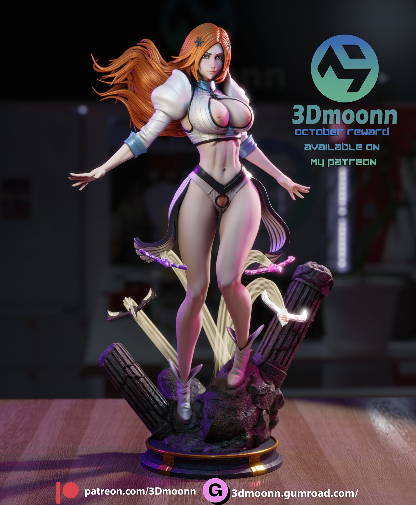 Orihime - Bleach (SFW/NSFW 18+) - 1:6 Scale  Dungeon Master Minis