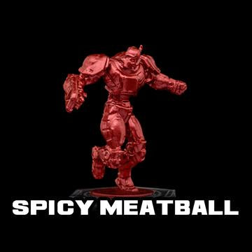 Turbo Dork: Metallic Acrylic Paint - Spicy Meatball