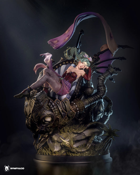 Terra Branford 1:6 scale Final Fantasy VI statue – Nympha3D collectible figure with Magitek Armor base