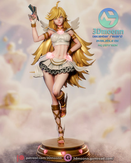 Panty Panty and Stocking with Garterbelt 1:6 scale figure angled view dynamic stance base