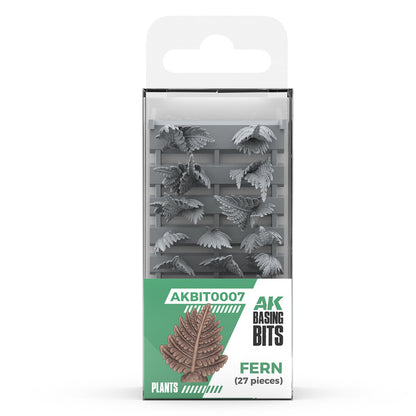 AK Interactive Basing Bits: Fern (27 Pieces)