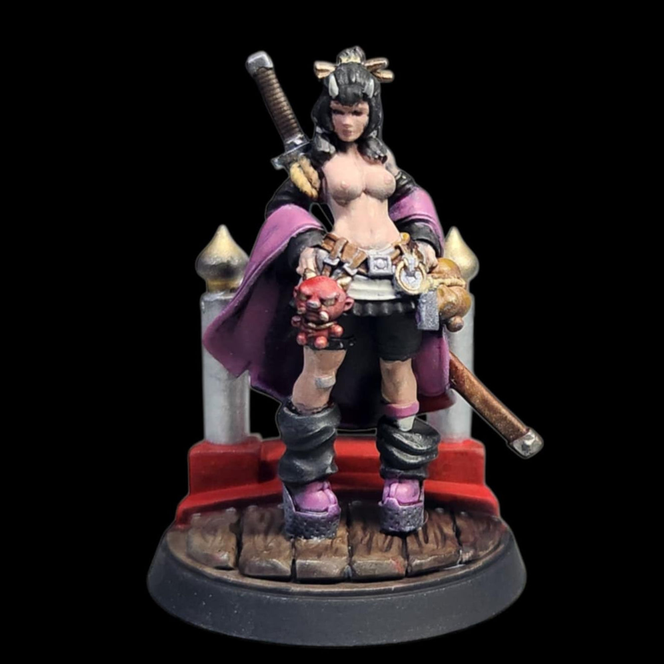 Momoka Oni Swordswoman (SFW/NSFW 18+)