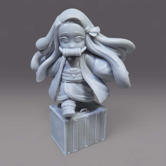 Chibi Nezuko - Demon Slayer / Kimetsu no Yaiba - 75mm, 1:10 Scale