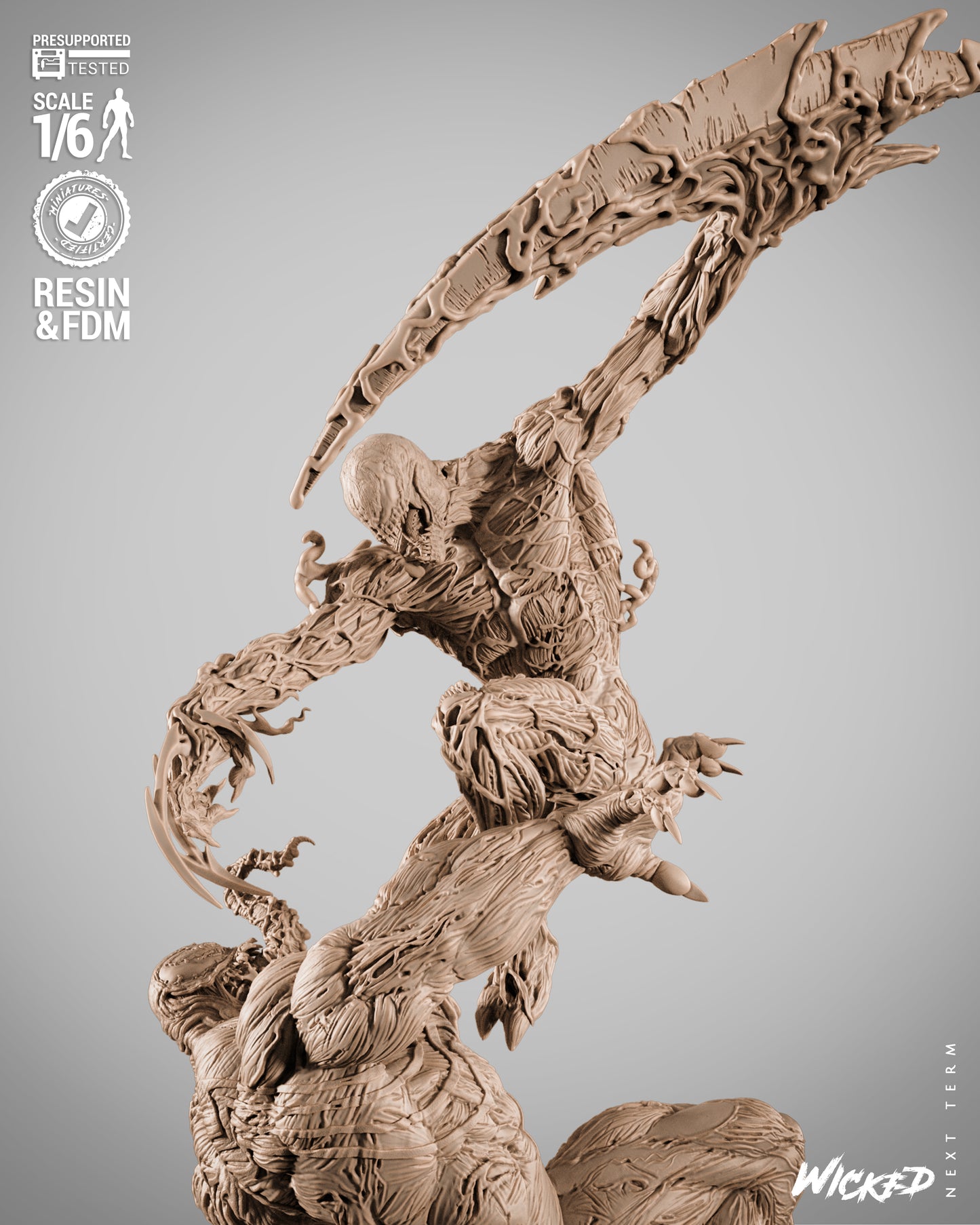 Venom X Carnage - Marvel Comics - 1:6 & 1:12 Scale Dioramas