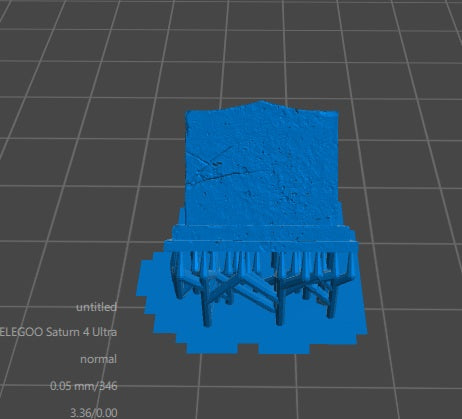 Graveyard of Sorrows Scatter Terrain (Gate, Tombstones, and Statue)