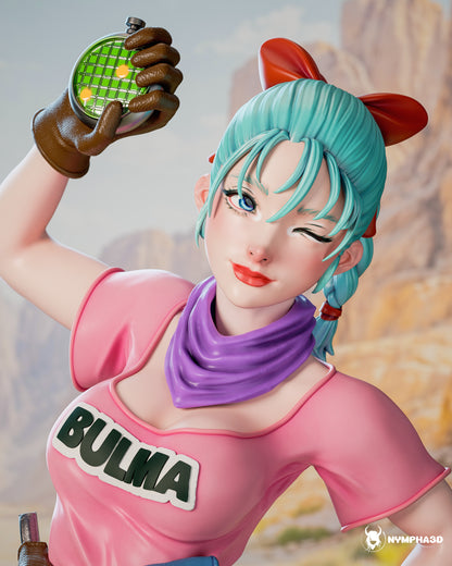 Bulma - Dragonball (SFW/NSFW 18+ Only) - 1:6 Scale Figure & Bust