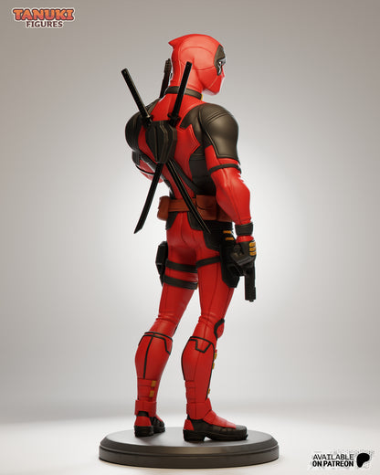 Toon Deadpool - Marvel Comics  - 1:12 Scale