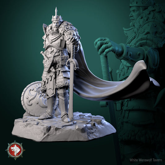 King Eonkar – Regal Warrior Miniature & Bust