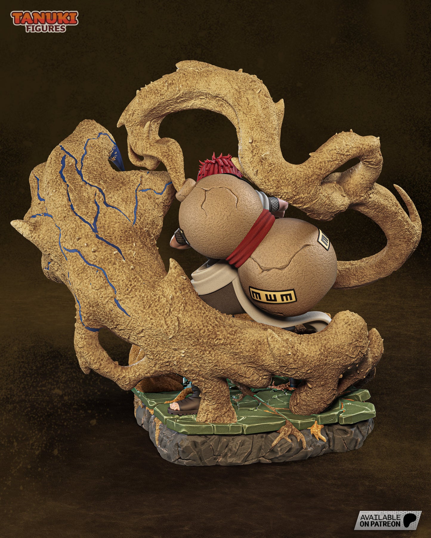 Gaara - Naruto - 1:6 Scale, Bust