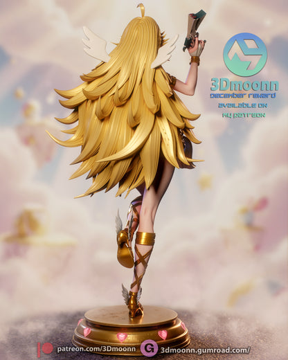 Panty Panty and Stocking with Garterbelt 1:6 scale figure rear view long hair wings heels