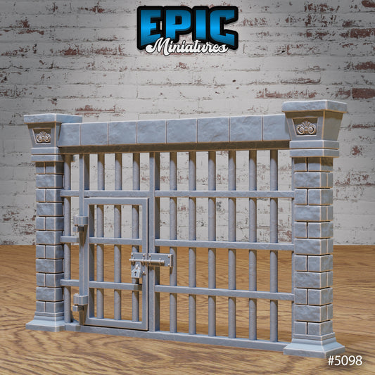 Prison Cages Terrain – Medieval Jail Cells & Wagons