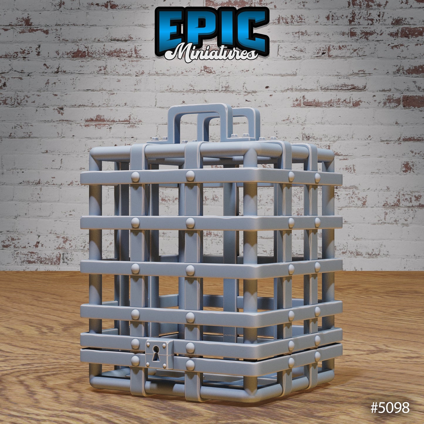 Prison Cages Terrain – Medieval Jail Cells & Wagons
