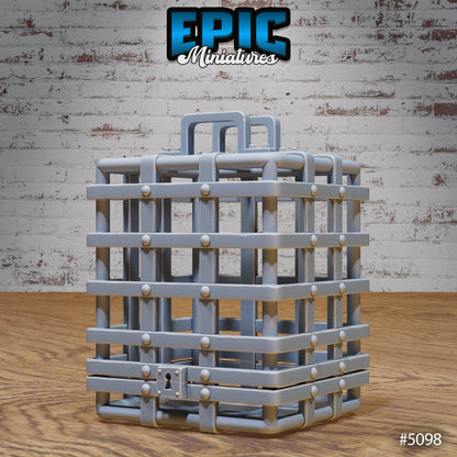 Prison Cages Terrain – Medieval Jail Cells & Wagons