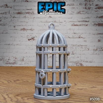 Prison Cages Terrain – Medieval Jail Cells & Wagons