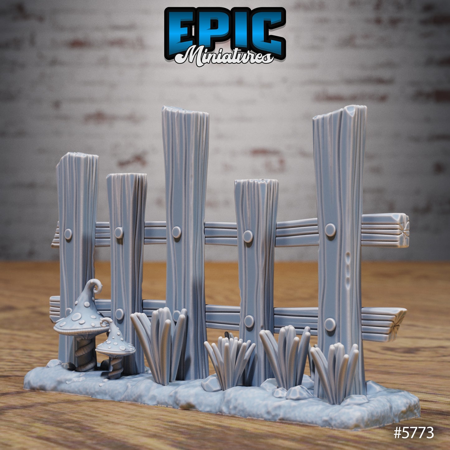 Farm Fence - Carnival Scatter Terrain / Fairground Prop