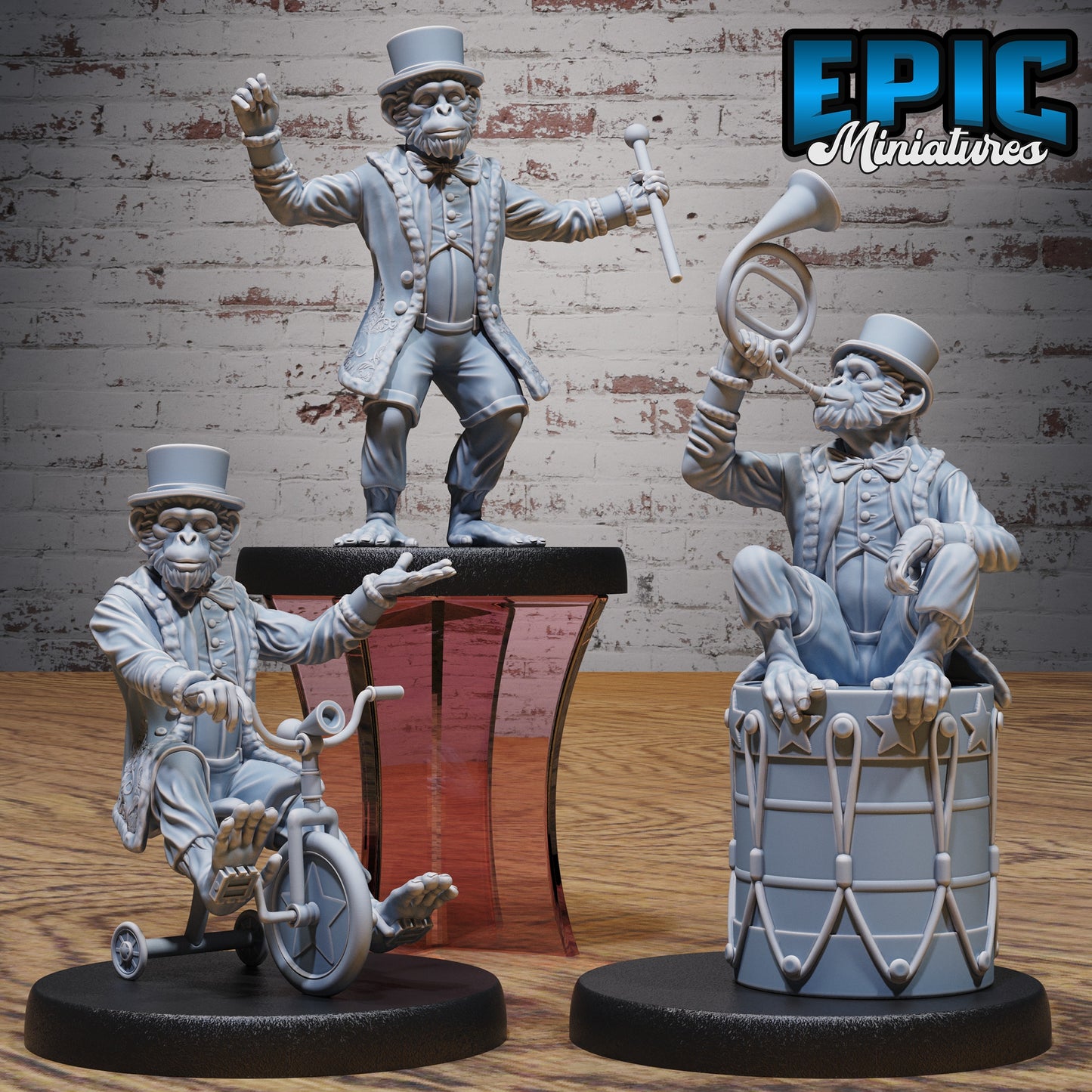 Monkey Director - Simian Ringleader / Humanoid Male - Miniatures