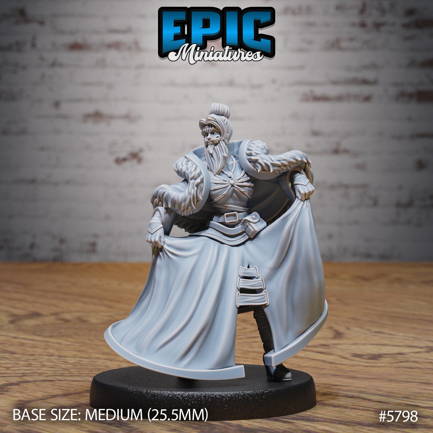 Bearded Lady – Enigmatic Performer Miniature