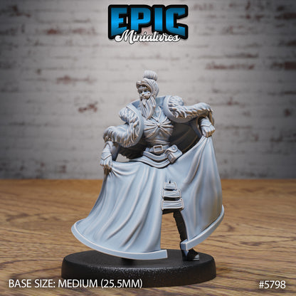 Bearded Lady – Enigmatic Performer Miniature