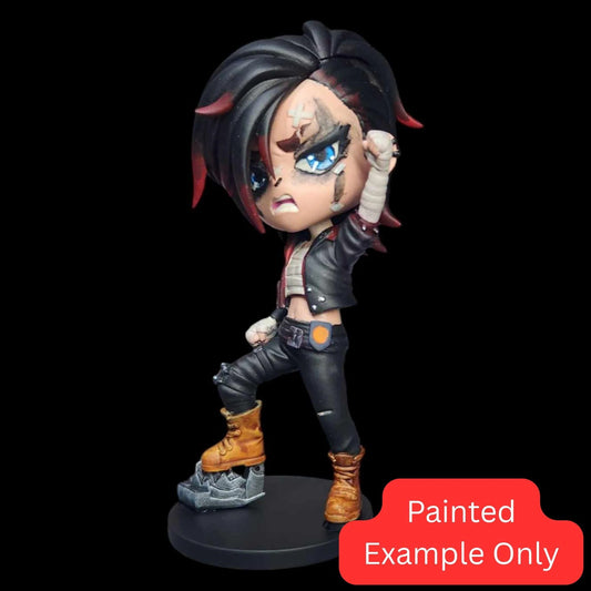 Unpainted Garage Kit Chibi Vi - Arcane Figure (Unpainted)