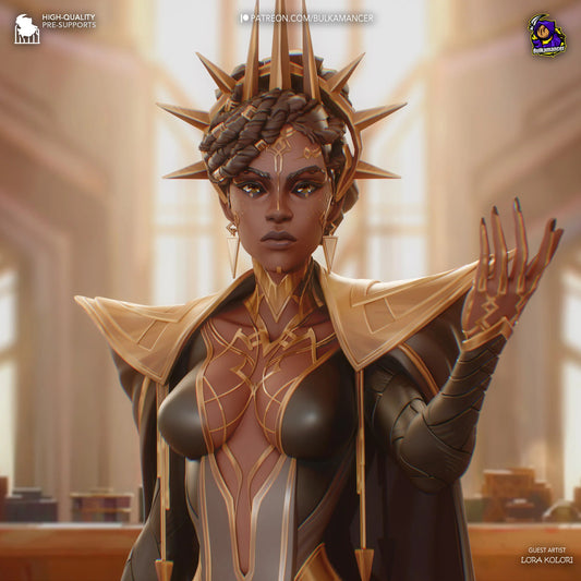 Unpainted Garage Kit Mel Medara - Arcane - 1:8 Scale Figure (Unpainted)