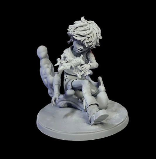 3D Printed Isha - Arcane/League of Legends - 1:8 Scale Figure (Unpainted)