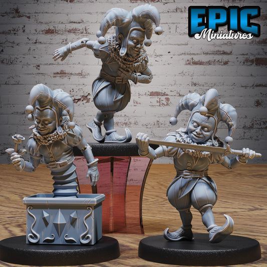 Creepy Clown Constructs - Cursed Toy Construct - Miniature