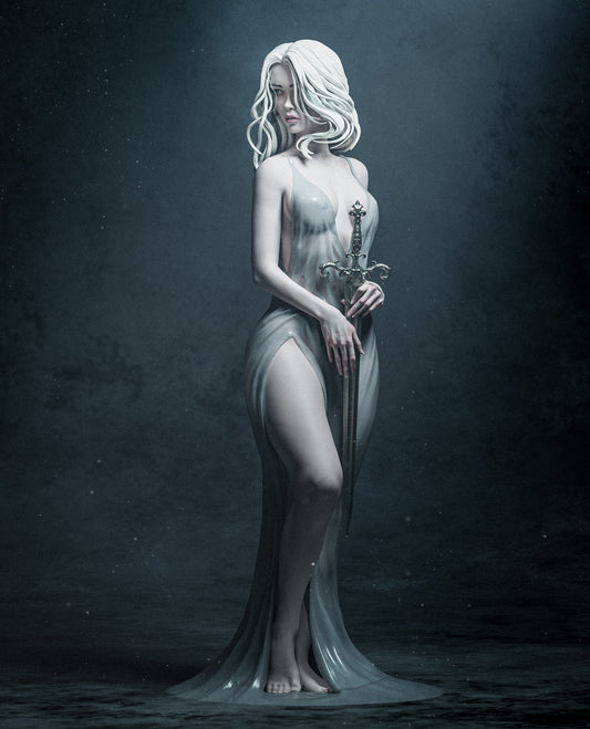 Lady of the Lake - Original CA3D Design - 1:6 Scale Figure