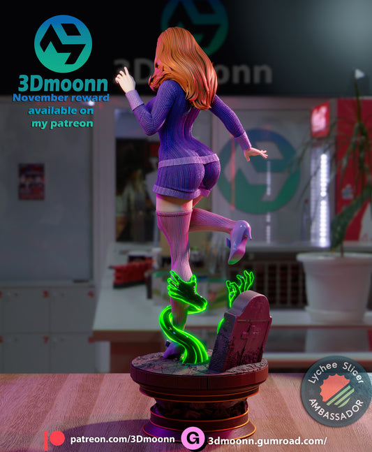 Daphne (Adult) - Scooby Doo (SFW/NSFW 18+ Only) - 1:6 Scale
