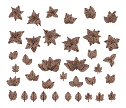 AK Interactive Basing Bits: Forest Leaves (35 Pieces)