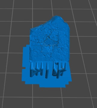 Graveyard of Sorrows Scatter Terrain (Gate, Tombstones, and Statue)