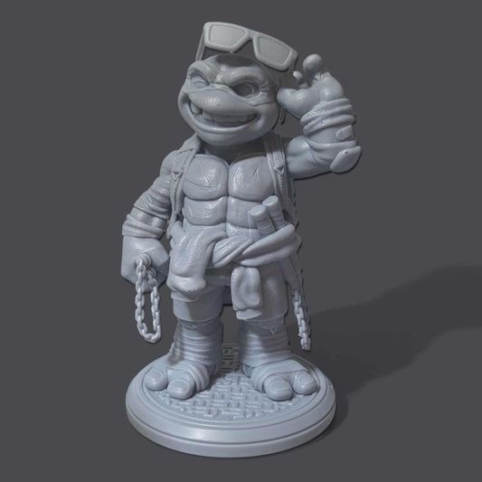 Toon Michaelangelo - Ninja Turtles - 1:12 Scale
