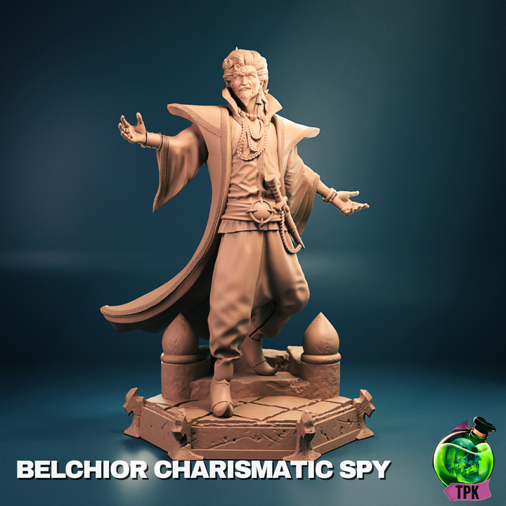 Belchior Charismatic Spy - Miniature & Bust Versions