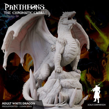 Adult White Dragon