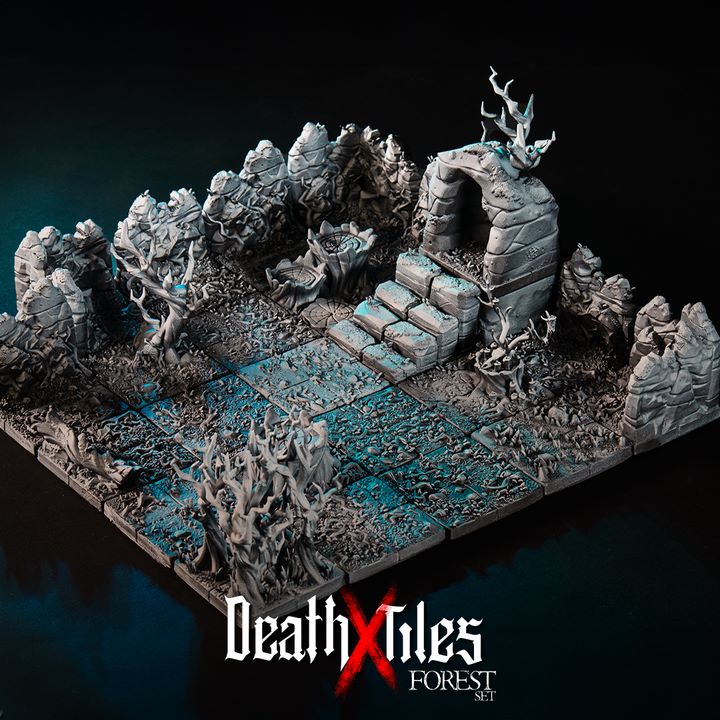 Death X Tiles - Forest Tile Set